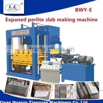 Rigid expanded perlite thermal insualation pipe covering making machine BWY-E (Tianyuan design)