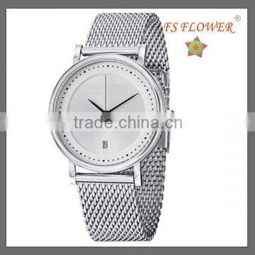 Chinese Wholesale Teenage Fashion Mesh Band Mens Wrist Watches