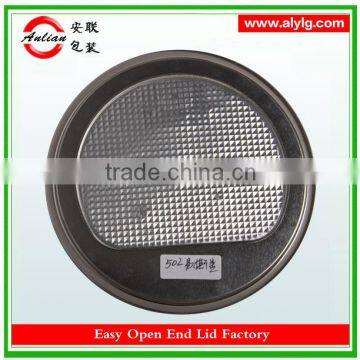 China Omline Customized Newest Design Full Aperture Style Milk Powder Aluminum Easy Open Peel-Off End photo-2