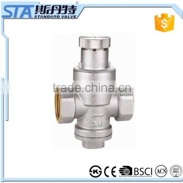 ART.5068 china manufacturer max inlet pressure 10bar-16bar-25bar outlet pressure rangle from 1 to 6 bar pressure relief valve