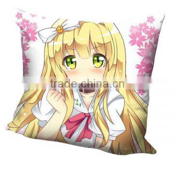 New Azusa Azuki - Ouji to Warawanai Neko Anime Dakimakura 40cm x 40cm Square Pillow Cover SPC160