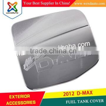 2012 D-Max ABS Chrome Car Fuel Tank Cover