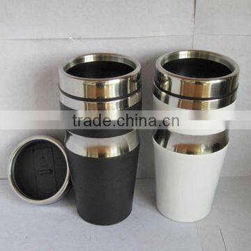 450ML Double wall unique insulated stainless steel travel mug