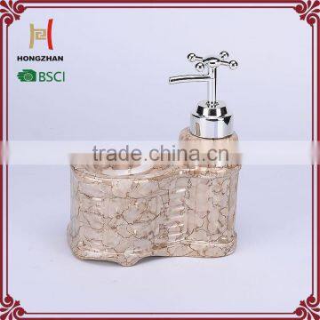 Ceramic Bathroom Lotion Dispenser For Hotel