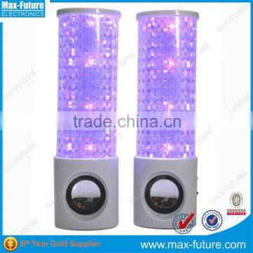 F-1211P Light wave speaker/Flash light speaker dancing with music