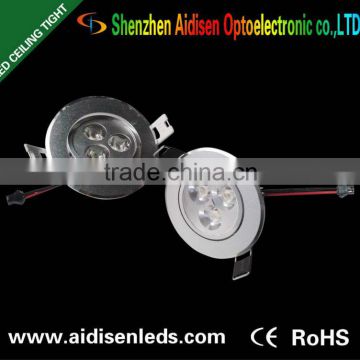 3w cob led downlight with CE&RoHS