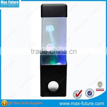 Best quality wireless Bluetooth speaker Mini LED Light Speaker With Jellyfish Lamp (F-1218J )