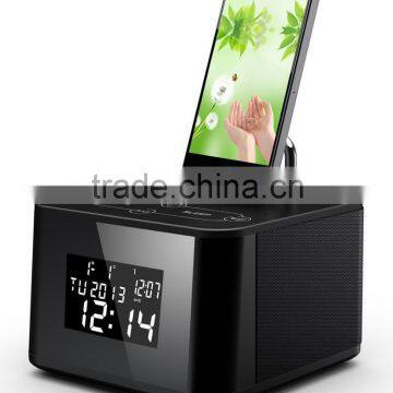 Squre Shape Bluetooth Speaker With Alarm photo-2