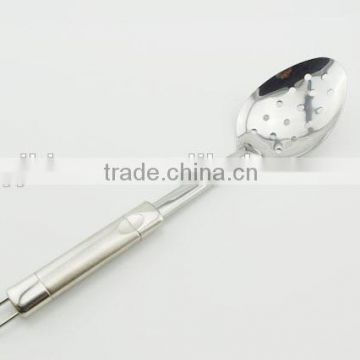 stainless steel kitchenware long handle spoon