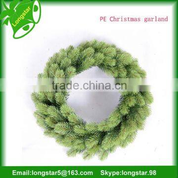 Wholesale 16'' artificial Christmas Wreath For Christmas Day