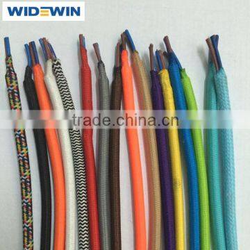 Vintage Electrical Wire Textile Cable Fabric Cable Wires Cotton Braided Wire