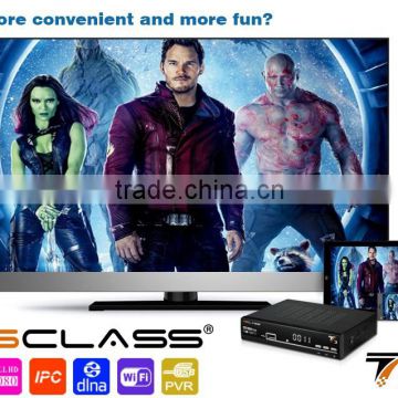 DVB-S2 Sclass T3 satellite receiver at stock with factory price