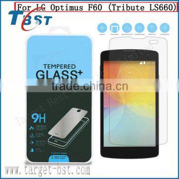 Factory Price 9H Hardness Anti Explosion Tempered Glass Screen Protector for LG Optimus F60 photo-3