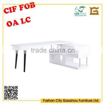 New design home furniture high gloss office desk