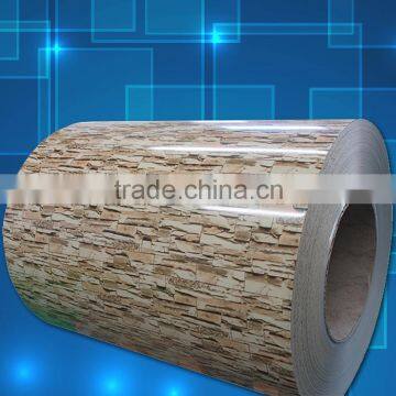 The Most Popular Brick Grain Color Coated PPGI