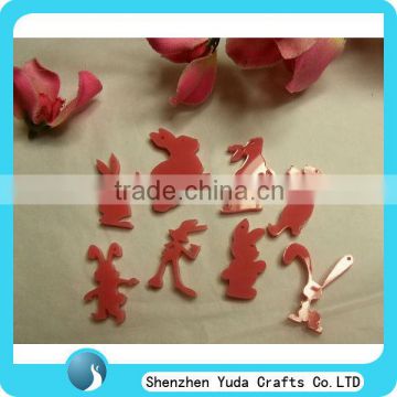 wholesale custom design laser cut acrylic shapes , laser cut animal shaped pendant