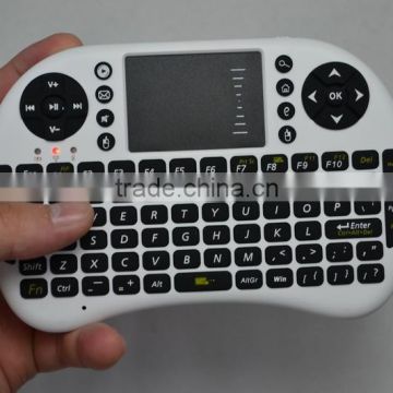 2.4G Mini Wireless Keyboard with Touchpad F PC Pad Google Andriod TV Box