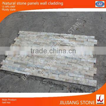 natural quartzite decorative wall cladding stone veneer panels