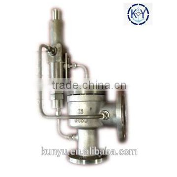 pilot operated guard cast steel valve