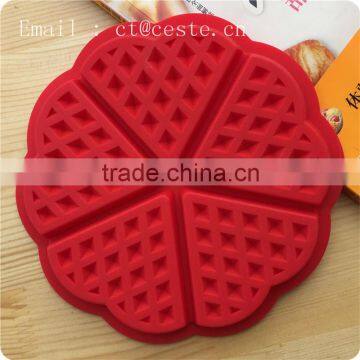 CTBED-004 Silicone Cake Baking Mold Cake Pan Muffin Cups Handmade Soap Moulds Biscuit Chocolate Ice Cube Tray DIY Mold