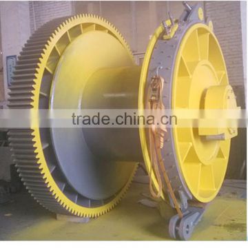 Large wheel winch studio gearbox