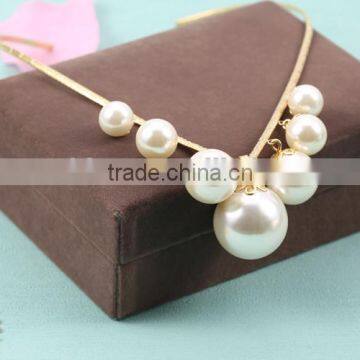 Latest Beautiful Wholesale Elegant Classical Style Charm Women Pearl Necklace photo-5
