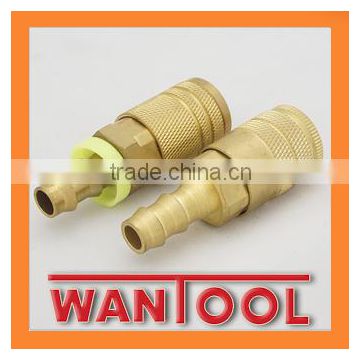 TAIZHOU 1/4body MILTON TYPE BRASS PUSH-ON HOSE COUPLER FOR PNEUMATIC PART