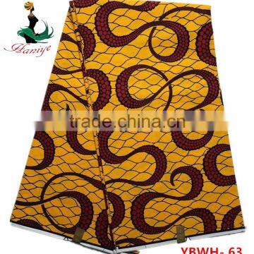 2016 African Wax print fabric hot selling ankara super wax hollandais