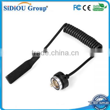 flashlight pressure switch led flashlight with remote control