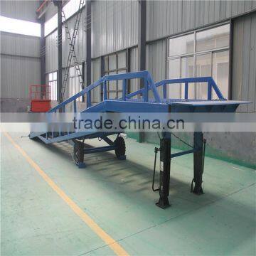 CE Portable Mobile Hydraulic Container Dock Loading Ramp