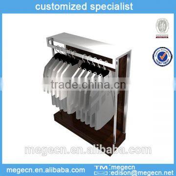 Metal Exhibition Garment Horizontal Bar Display Shelf photo-2