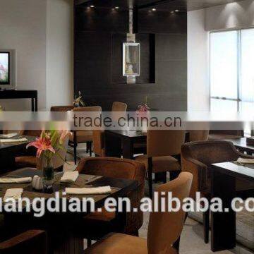 Custom made commercial furniture high end restaurant furniture wooden dining table and chair