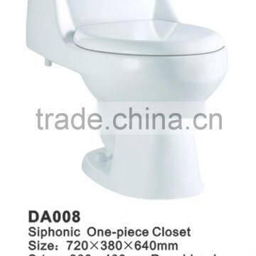 South American Classic Design One Piece Toilet DA008 photo-3