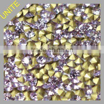 High Quality Voilet Point Back Rhinestones in Jewelry