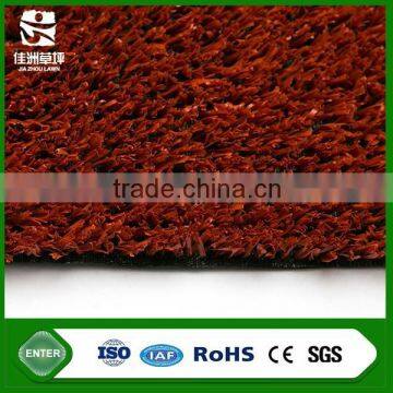Red Color Artificial Grass Baseketball Flooring