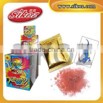 SIKOZ BRAND Hot Sale Sweets Popping Candy With Tattoo Factory