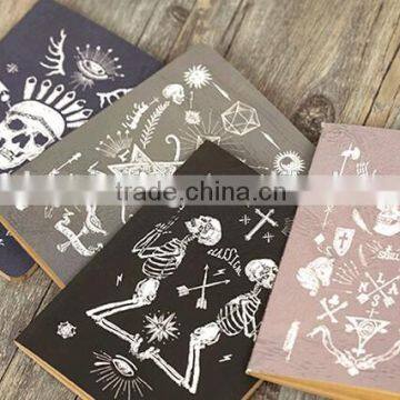 Creative Vintage Pirate Skull Series Kraft Paper Notebook/Wholesale Custom Printed Notebook