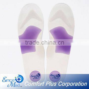 free sample orthpoedic pressure release silicone insoles