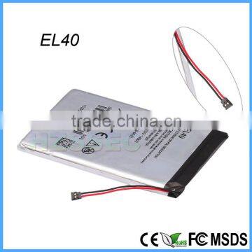 Original Replacement Lithium EL40 Mobile Battery for Motorola XT830C XT1019 3.8V 1980 MAh photo-4