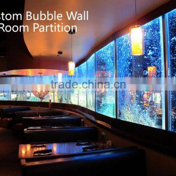 Fantastic Customized LED water bubble wall/panel wall divider