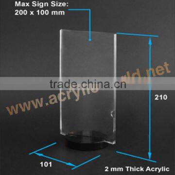 Acrylic Menu Holder/sign Holder photo-4