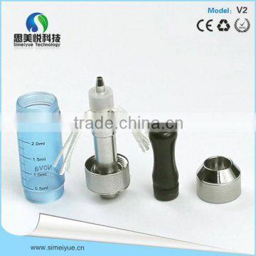 hot selling atomizer Vivi nova V2 clear cartomizer for sex shop