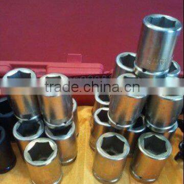 Chrome plating impact socket