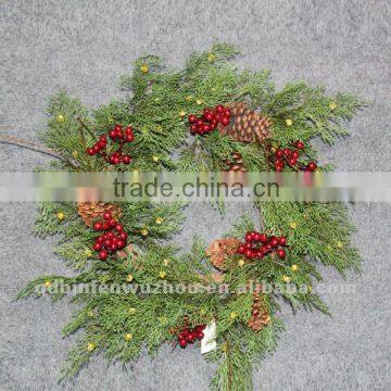 Artificial Berry and Pine Garland,artificial Christmas decorations