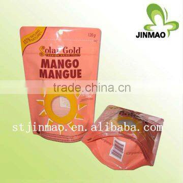 Resealabble Stand Up Pouch for Mango Mangue