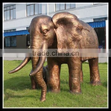 Copper Elephant Bronze Elephant Brass And Cast Iron Elephant Statues