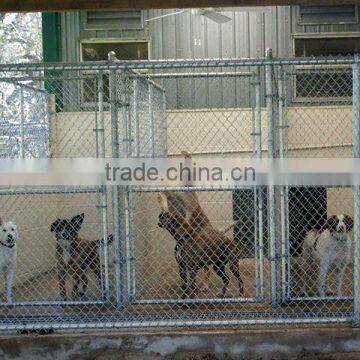 High Quality New Design Galvanized Outdoor Chain Link Dog Kennel Large Dog Fence