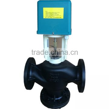 high quality POV flanged electric actuating control balancing valve