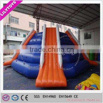 Inflatable water sport toys, adult inflatable water slide for sale