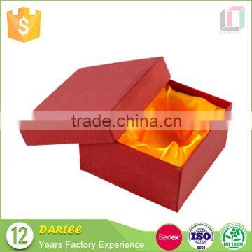 High quality custom recyclable paper foam lined gift box packaging with foam insert